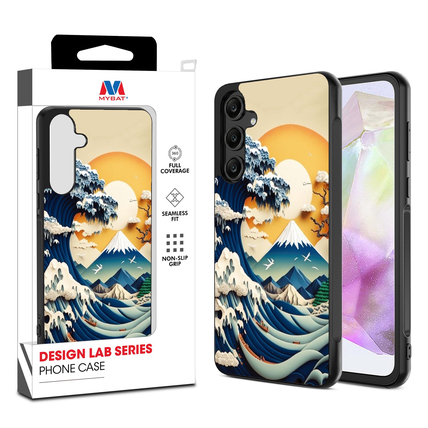 MyBat Design Lab Series Case for Samsung Galaxy A35 5G - The Great Wave - MSA355GCSLESM177-1.jpg