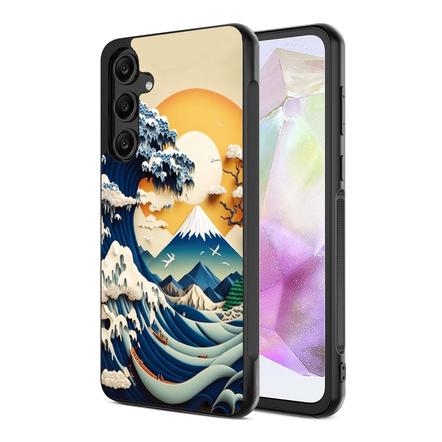 MyBat Design Lab Series Case for Samsung Galaxy A35 5G - The Great Wave - MSA355GCSLESM177-2.jpg