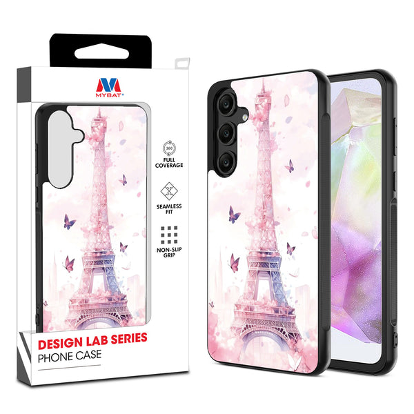 MyBat Design Lab Series Case for Samsung Galaxy A35 5G - Parisian Butterflies - MSA355GCSLESM182-1.jpg