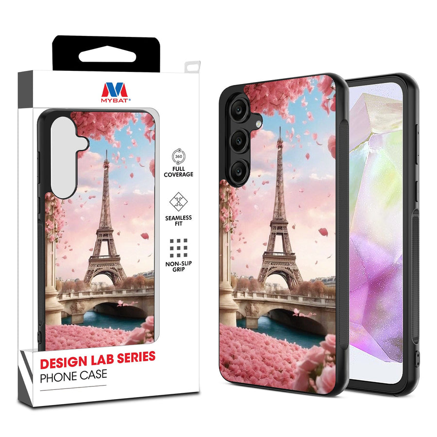 MyBat Design Lab Series Case for Samsung Galaxy A35 5G - Paris In Bloom