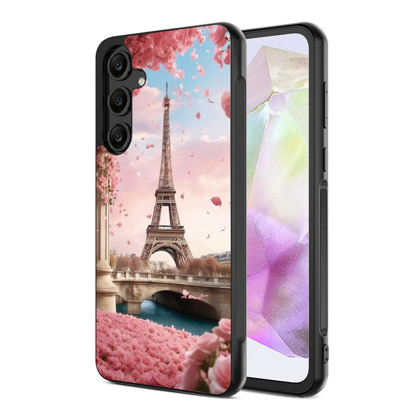 MyBat Design Lab Series Case for Samsung Galaxy A35 5G - Paris In Bloom - MSA355GCSLESM183-2.jpg