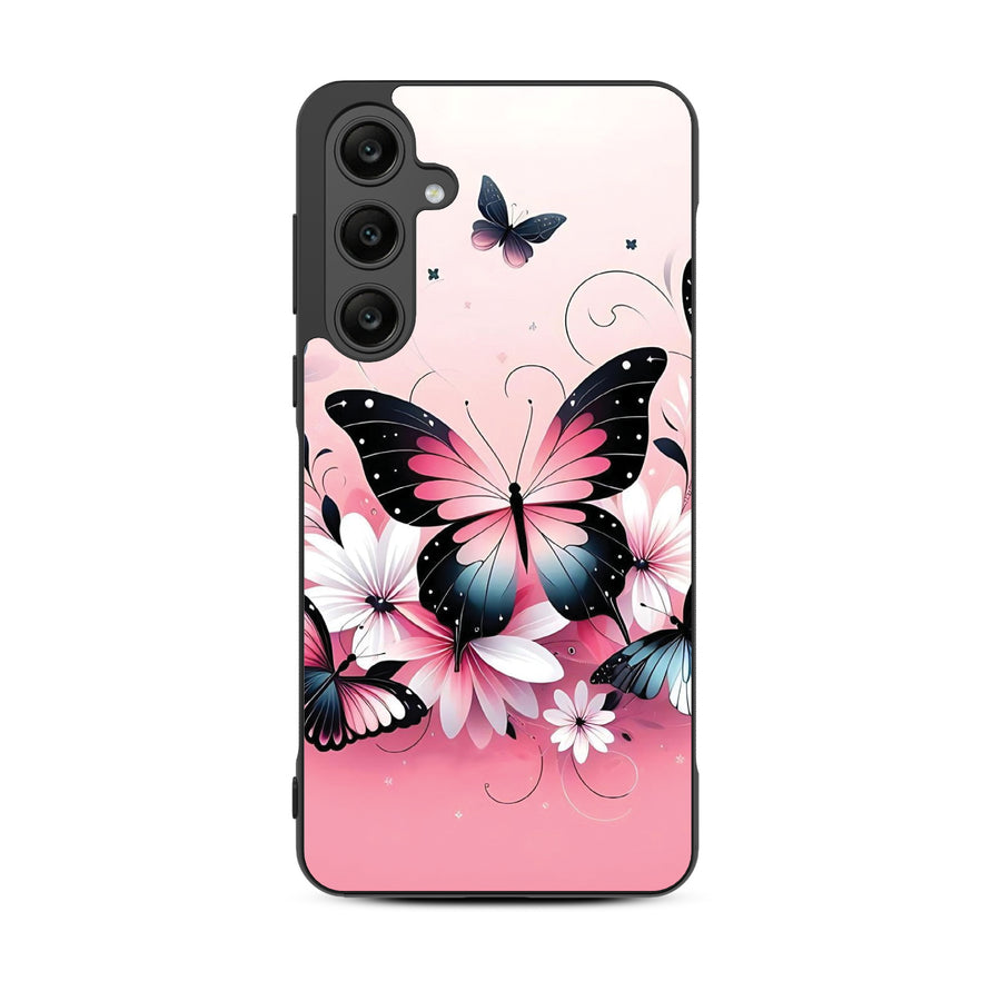 MyBat Design Lab Series Case for Samsung Galaxy A35 5G - Butterfly Bouquet - MSA355GCSLESM184-3.jpg