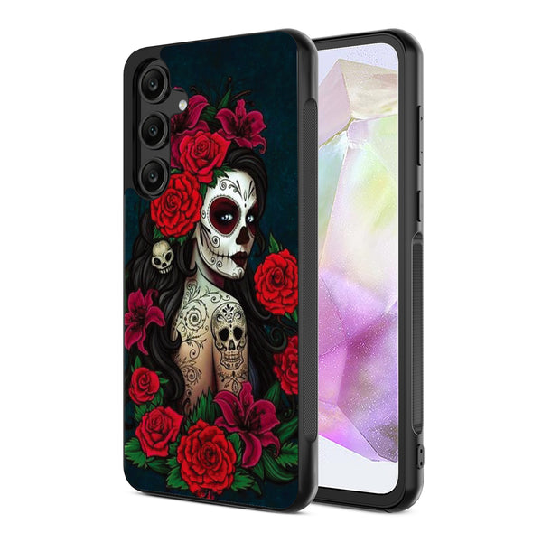 MyBat Design Lab Series Case for Samsung Galaxy A35 5G - Lady Of The Dead - MSA355GCSLESM189-2.jpg