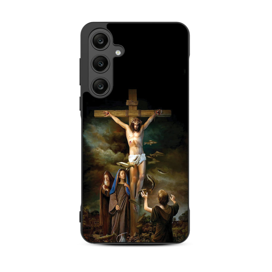 MyBat Design Lab Series Case for Samsung Galaxy A35 5G - Jesus on the Cross - MSA355GCSLESM197-3.jpg