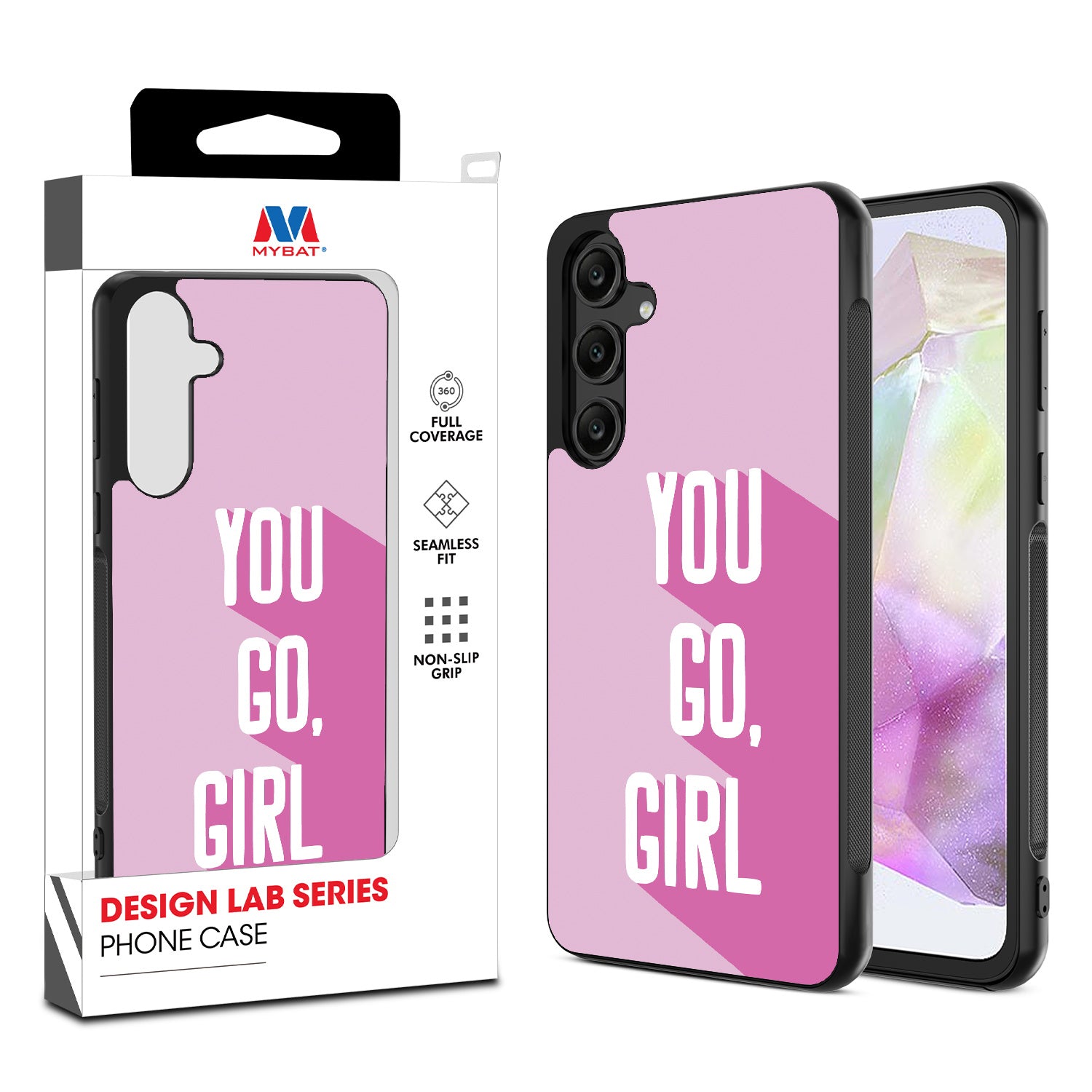 MyBat Design Lab Series Case for Samsung Galaxy A35 5G - You Go, Girl