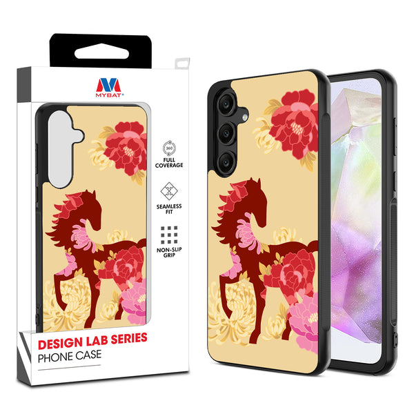 MyBat Design Lab Series Case for Samsung Galaxy A35 5G - Peony Pedigree - MSA355GCSLESM464-1.jpg