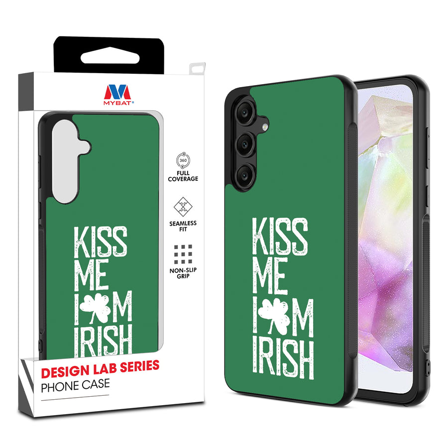 MyBat Design Lab Series Case for Samsung Galaxy A35 5G - Kiss Me I'm Irish - MSA355GCSLESM465-1.jpg