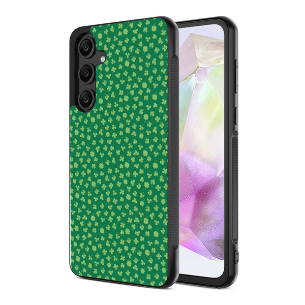 MyBat Design Lab Series Case for Samsung Galaxy A35 5G - Lucky Clover - MSA355GCSLESM466-2.jpg