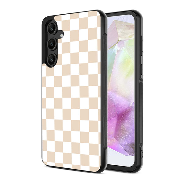MyBat Design Lab Series Case for Samsung Galaxy A35 5G - Tan Check - MSA355GCSLESM475-2.jpg