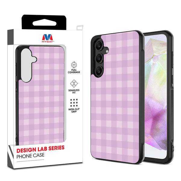 MyBat Design Lab Series Case for Samsung Galaxy A35 5G - Purple Plaid - MSA355GCSLESM483-1.jpg