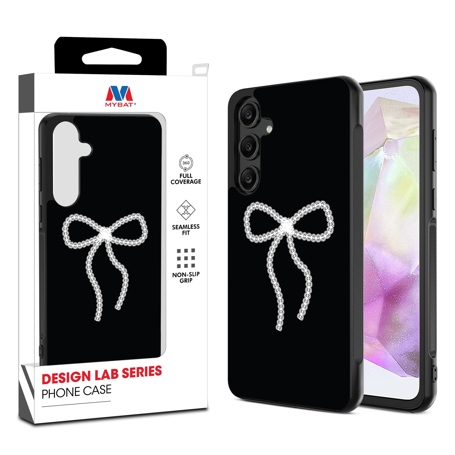 MyBat Design Lab Series Case for Samsung Galaxy A35 5G - Classic Coquette
