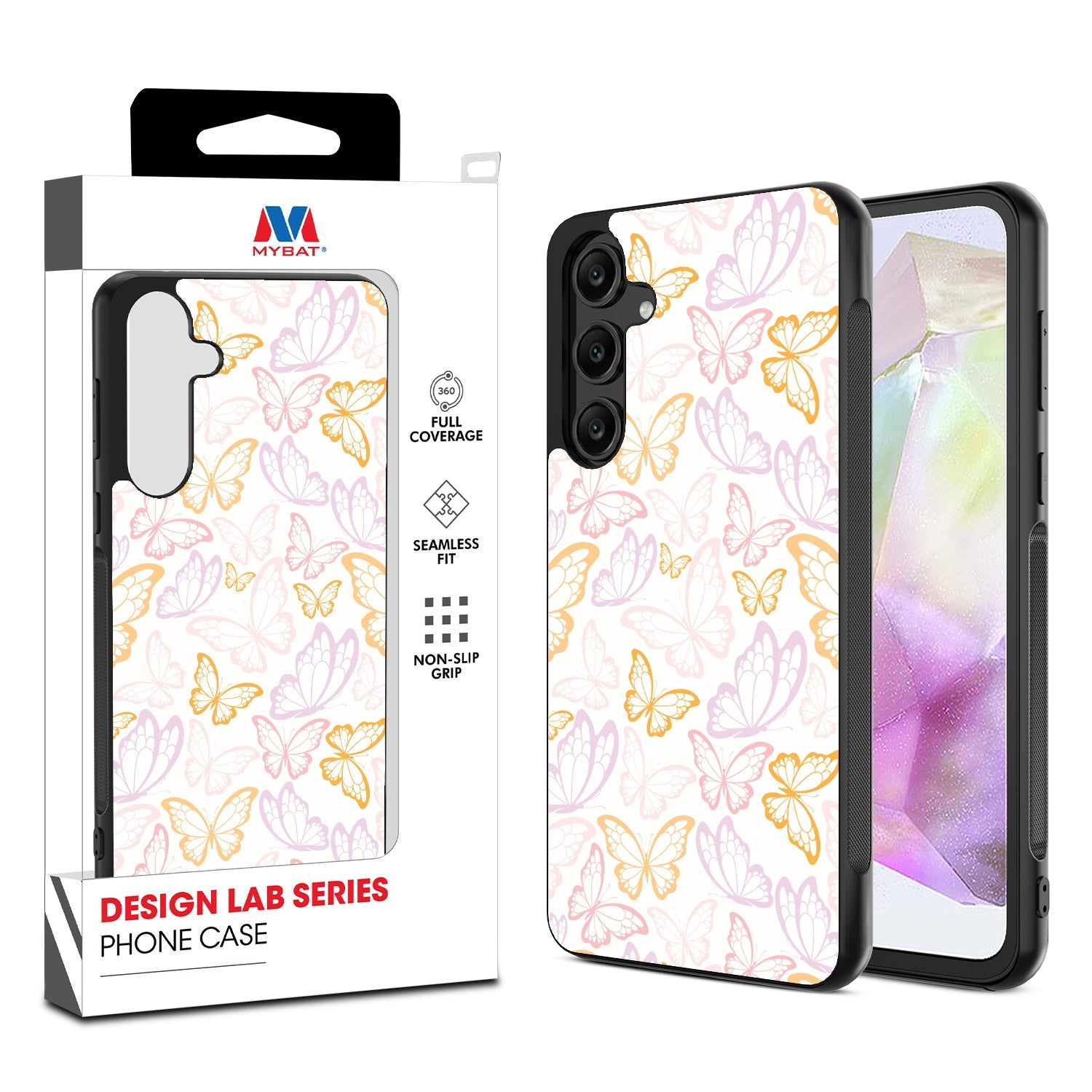 MyBat Design Lab Series Case for Samsung Galaxy A35 5G - Wing Outline