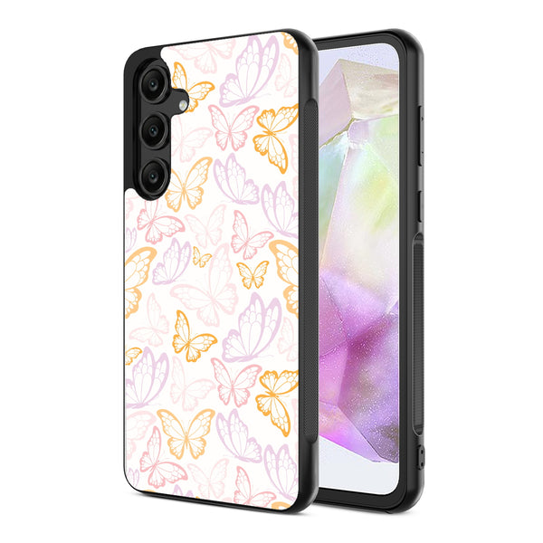 MyBat Design Lab Series Case for Samsung Galaxy A35 5G - Wing Outline - MSA355GCSLESM491-2.jpg