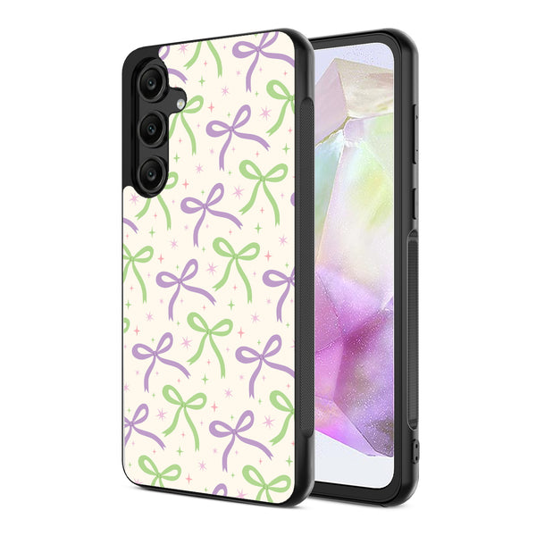 MyBat Design Lab Series Case for Samsung Galaxy A35 5G - Blooming Bows - MSA355GCSLESM493-2.jpg