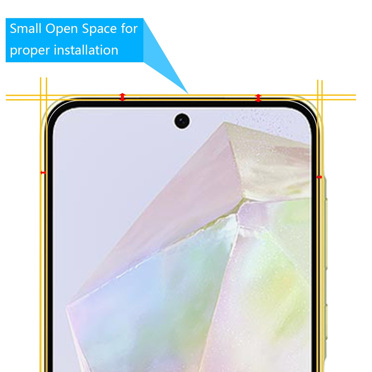 MyBat Tempered Glass Screen Protector (2.5D) for Samsung Galaxy A35 5G - Clear - MSA355GSCN81-3.jpg