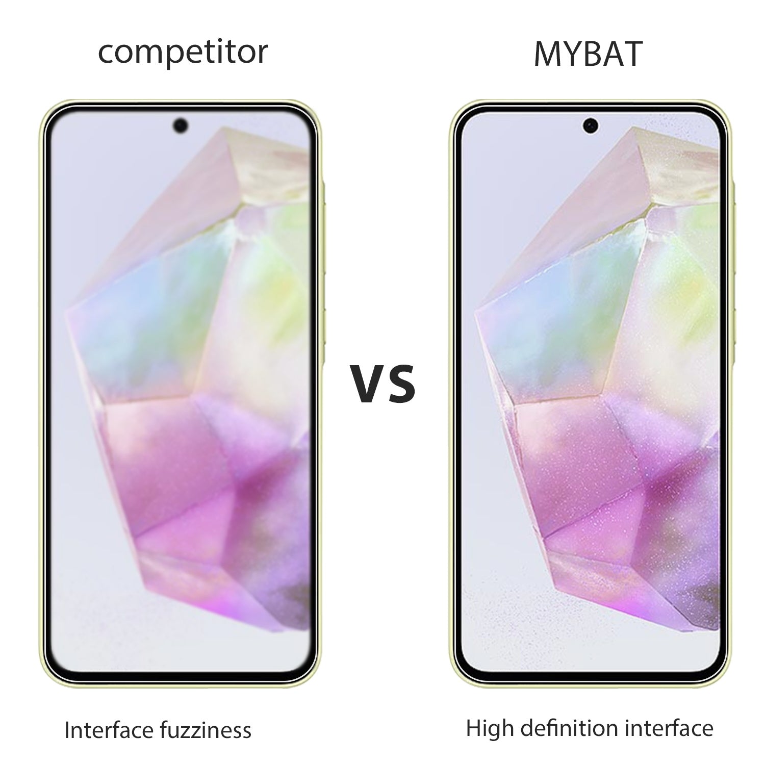 MyBat Tempered Glass Screen Protector (2.5D) for Samsung Galaxy A35 5G - Clear - MSA355GSCN81-5.jpg
