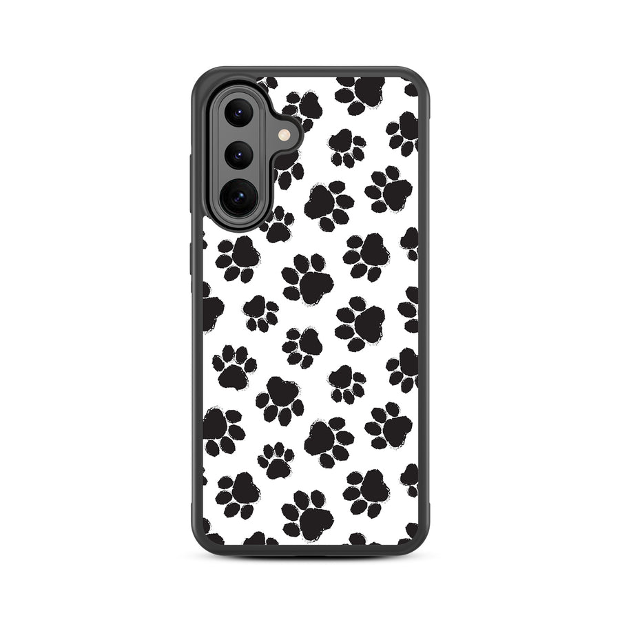 MyBat Design Lab Series Case for Samsung Galaxy A36 5G - Black Paw Prints - MSA365GCSLESM002-3.jpg