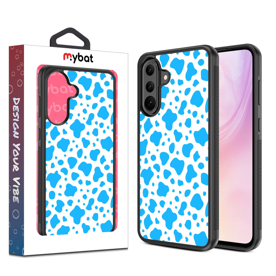 MyBat Design Lab Series Case for Samsung Galaxy A36 5G - Blue Cow Print - MSA365GCSLESM016-1.jpg
