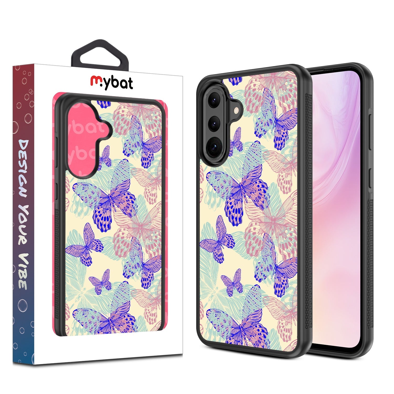 MyBat Design Lab Series Case for Samsung Galaxy A36 5G - Butterflies