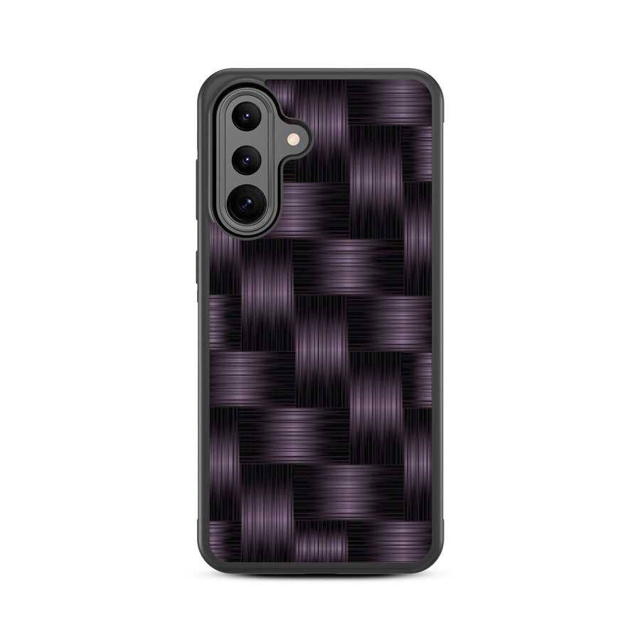 MyBat Design Lab Series Case for Samsung Galaxy A36 5G - Woven Carbon Fiber - MSA365GCSLESM085-3.jpg