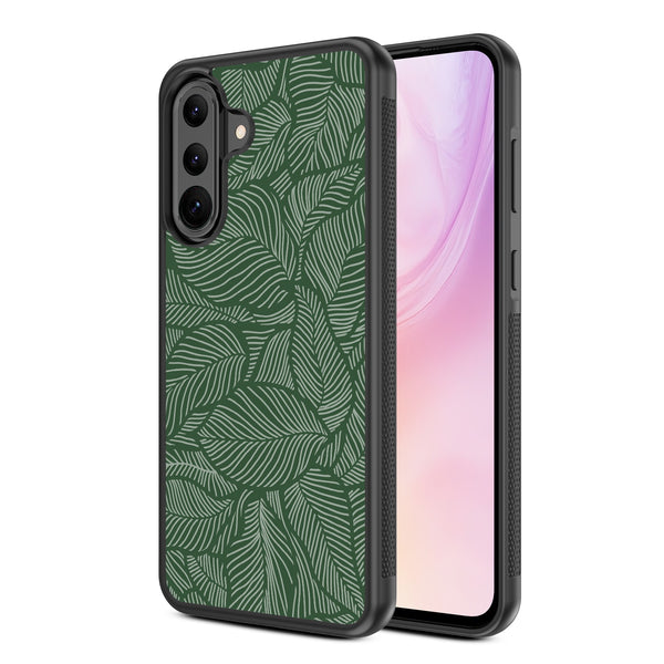 MyBat Design Lab Series Case for Samsung Galaxy A36 5G - Leaves - MSA365GCSLESM125-2.jpg