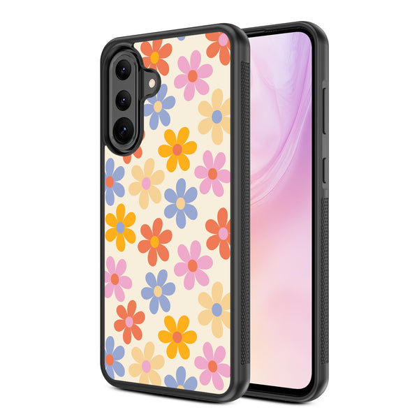 MyBat Design Lab Series Case for Samsung Galaxy A36 5G - Retro Daisies - MSA365GCSLESM137-2.jpg
