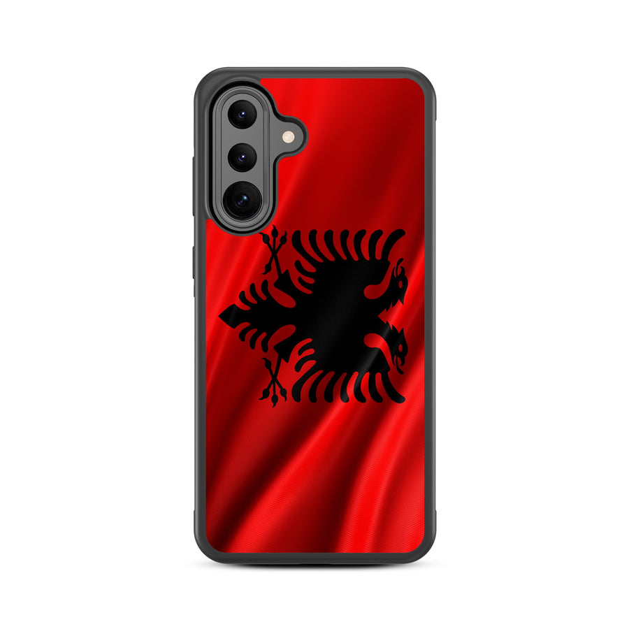 MyBat Design Lab Series Case for Samsung Galaxy A36 5G - Albania Flag - MSA365GCSLESM140-3.jpg