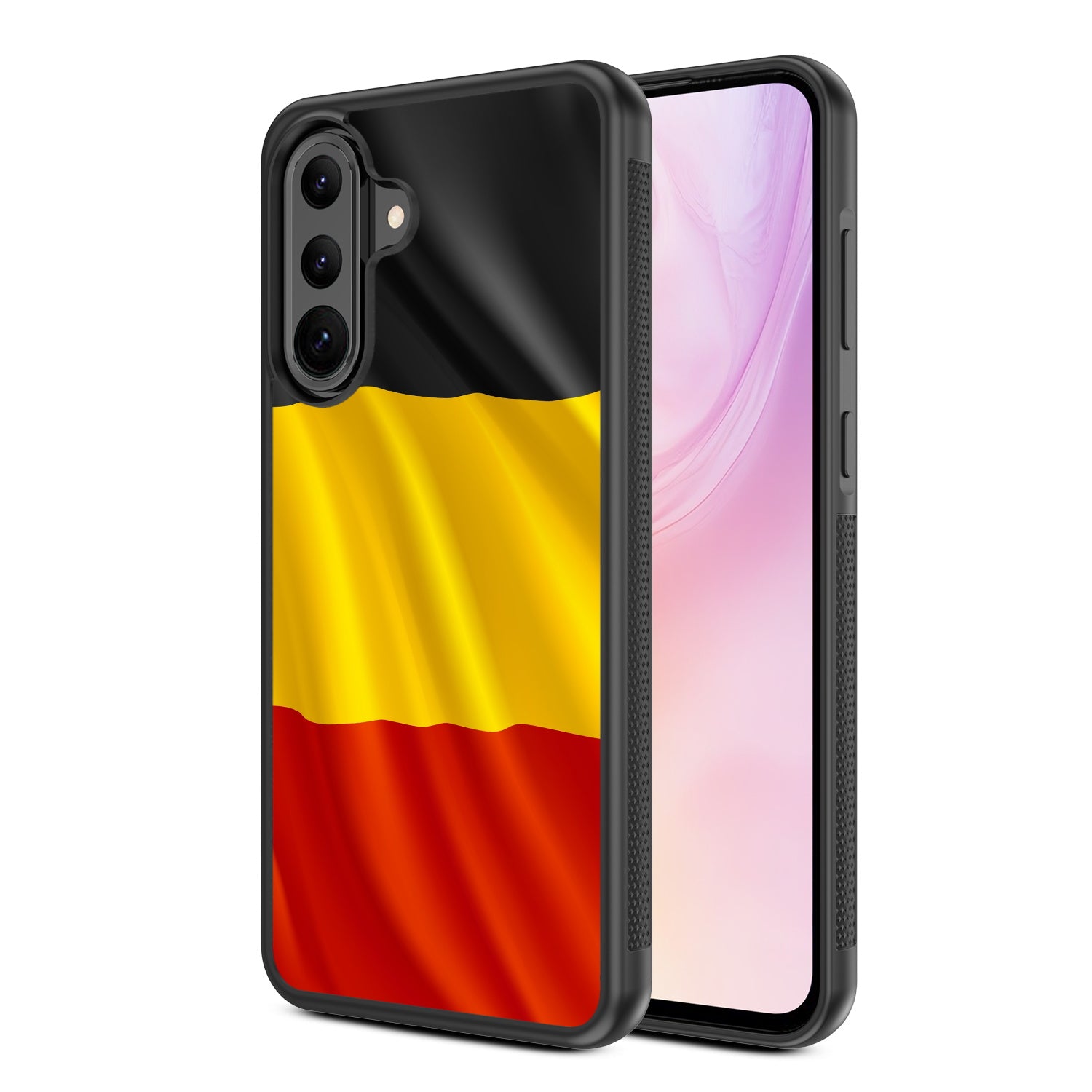 MyBat Design Lab Series Case for Samsung Galaxy A36 5G - Belgium Flag - MSA365GCSLESM142-2.jpg