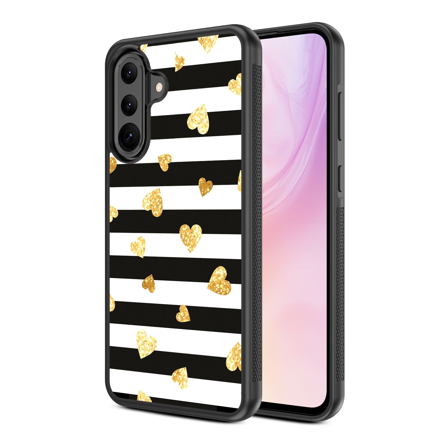 MyBat Design Lab Series Case for Samsung Galaxy A36 5G - Heart of Gold - MSA365GCSLESM166-2.jpg
