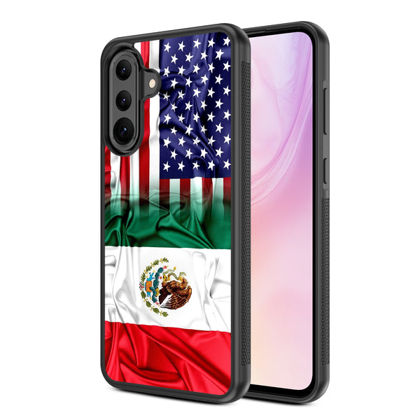 MyBat Design Lab Series Case for Samsung Galaxy A36 5G - Mexican-American Flag - MSA365GCSLESM168-2.jpg