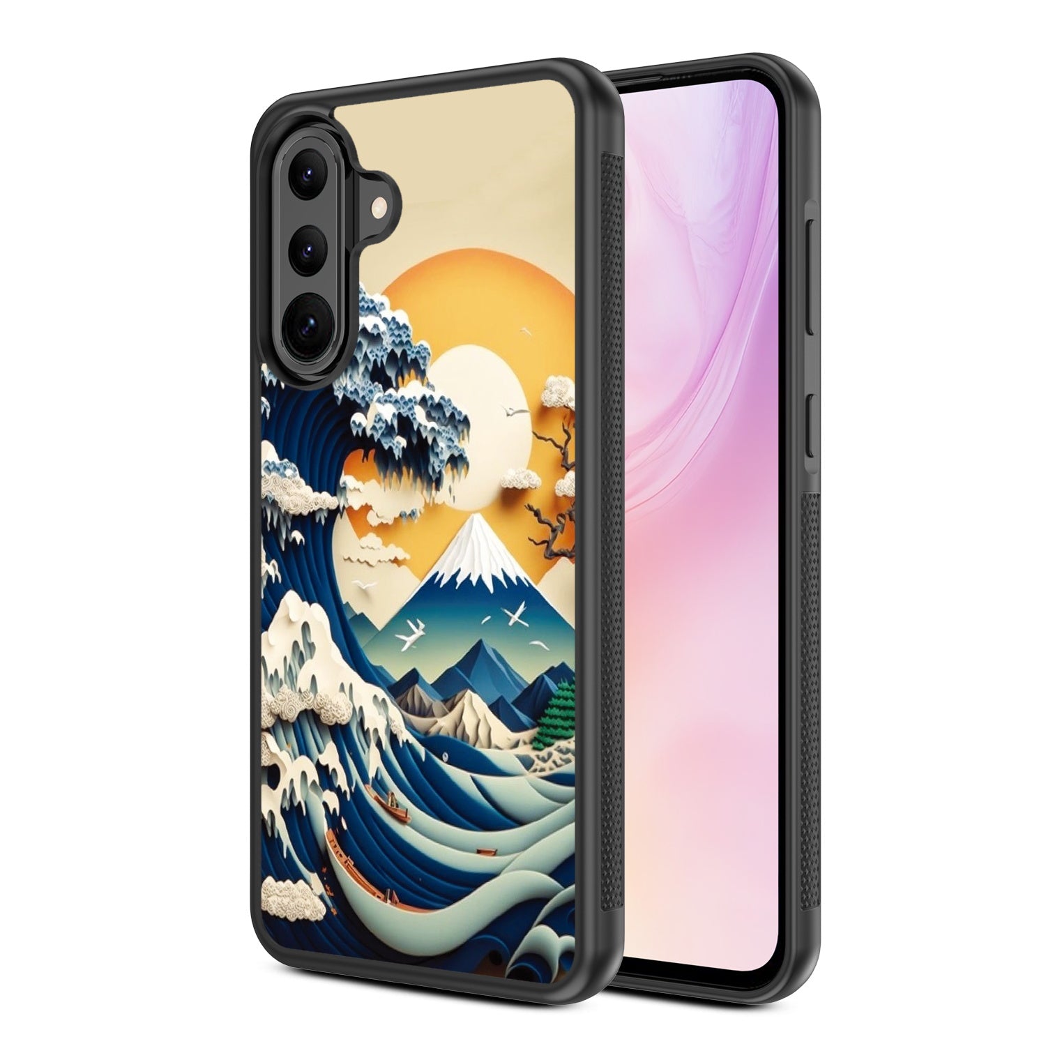 MyBat Design Lab Series Case for Samsung Galaxy A36 5G - The Great Wave - MSA365GCSLESM177-2.jpg