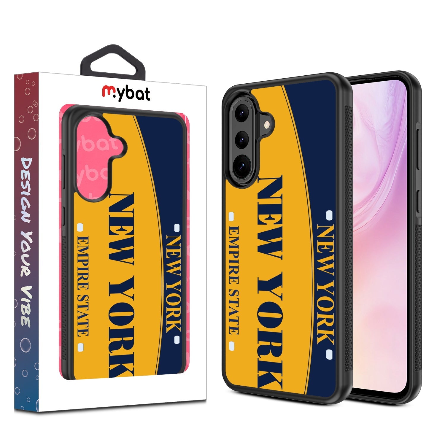 MyBat Design Lab Series Case for Samsung Galaxy A36 5G - New York License Plate