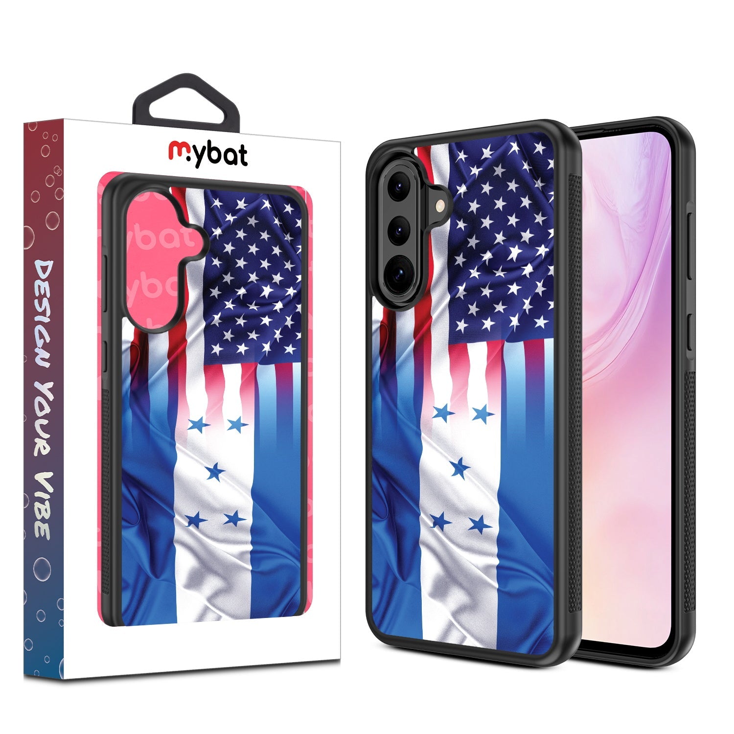 MyBat Design Lab Series Case for Samsung Galaxy A36 5G - Honduras-USA Flag
