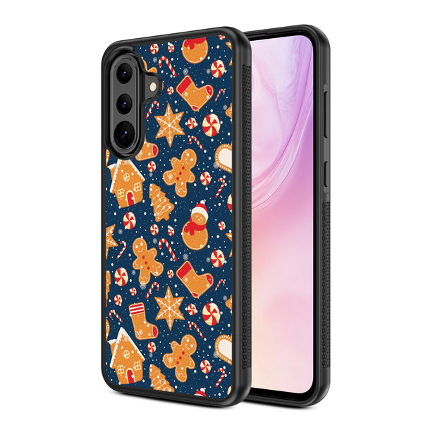 MyBat Design Lab Series Case for Samsung Galaxy A36 5G - Gingerbread Cookies - MSA365GCSLESM273-2.jpg