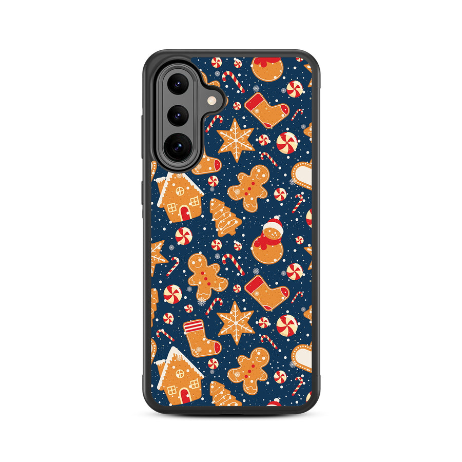 MyBat Design Lab Series Case for Samsung Galaxy A36 5G - Gingerbread Cookies - MSA365GCSLESM273-3.jpg