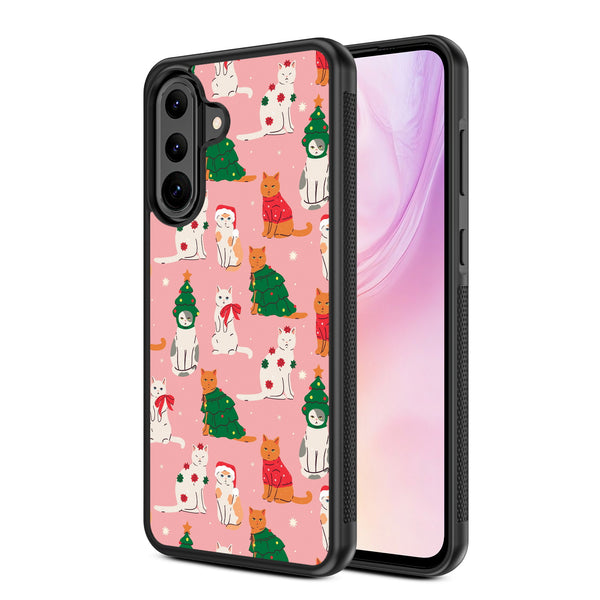 MyBat Design Lab Series Case for Samsung Galaxy A36 5G - Meowy Christmas - MSA365GCSLESM286-2.jpg