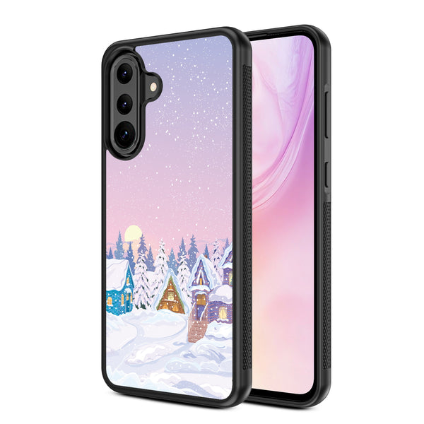 MyBat Design Lab Series Case for Samsung Galaxy A36 5G - Snow Globe Village - MSA365GCSLESM304-2.jpg