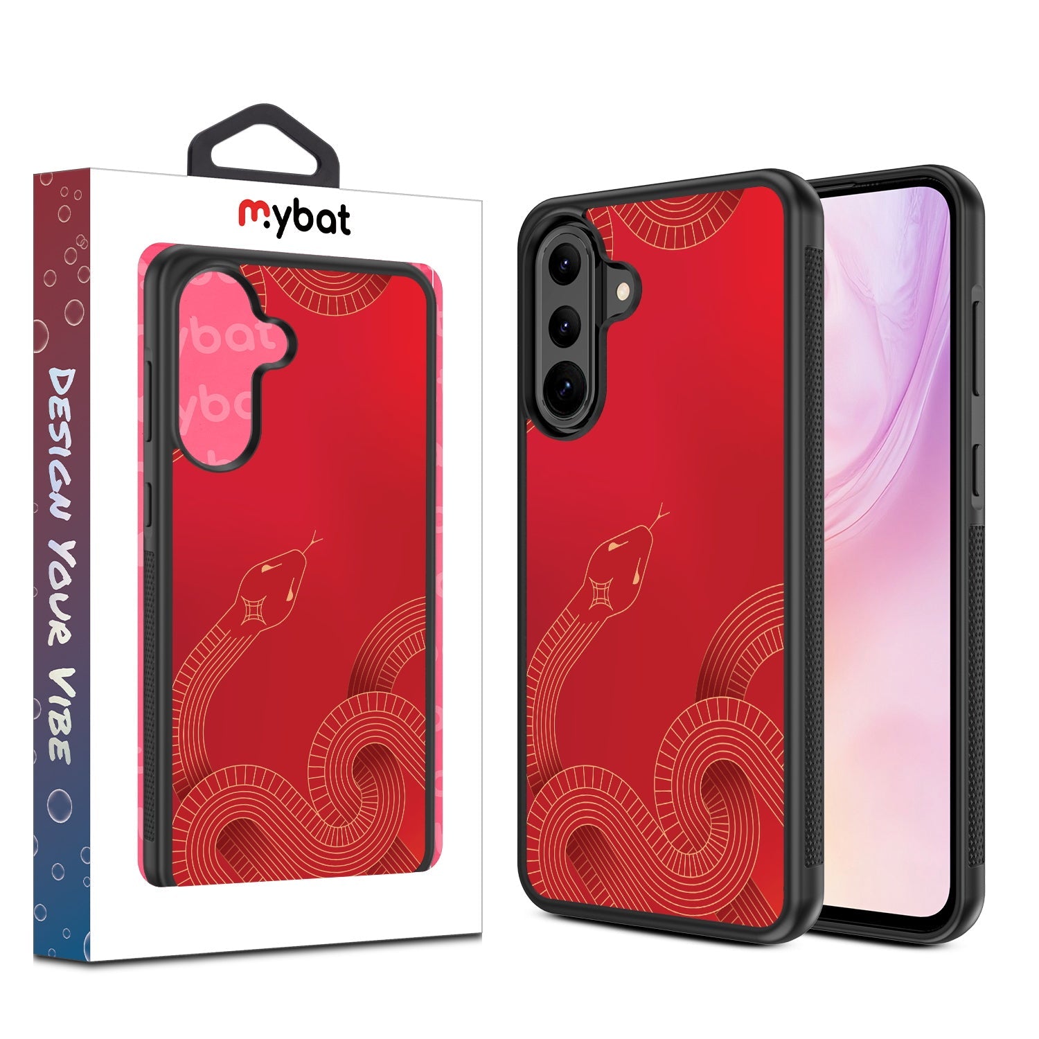 MyBat Design Lab Series Case for Samsung Galaxy A36 5G - Slithering into a New Year