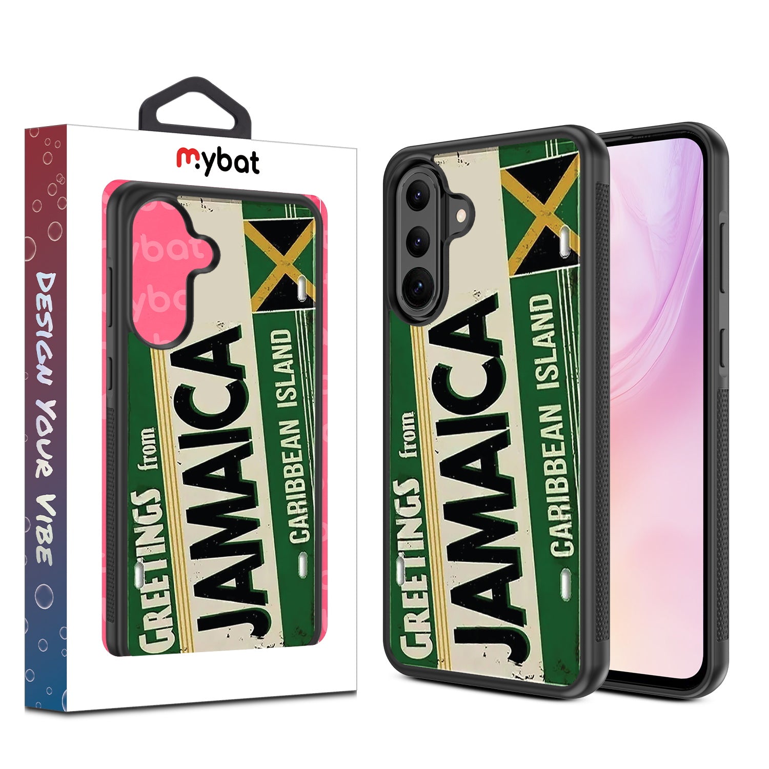 MyBat Design Lab Series Case for Samsung Galaxy A36 5G - Jamaica License Plate