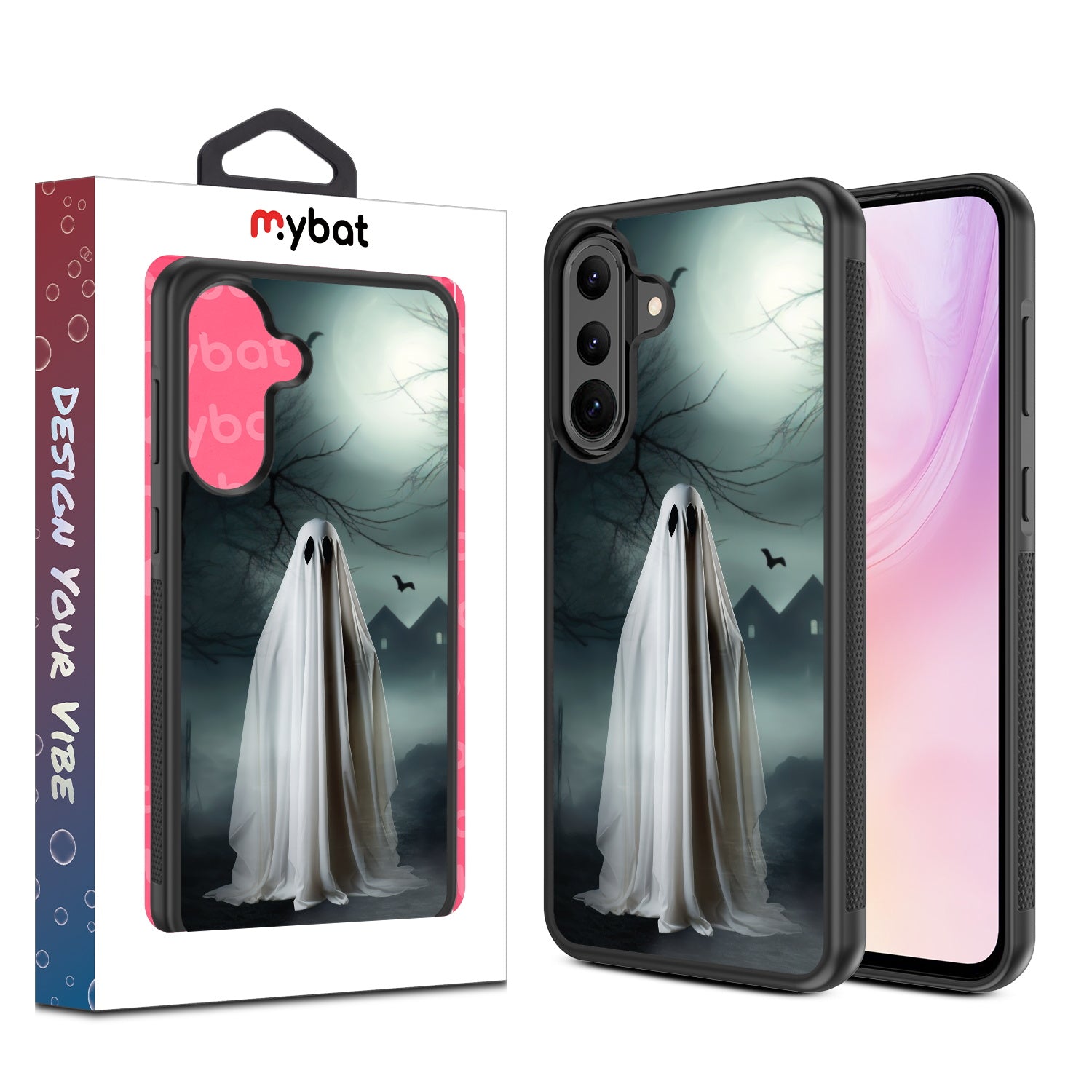 MyBat Design Lab Series Case for Samsung Galaxy A36 5G - White Phantom