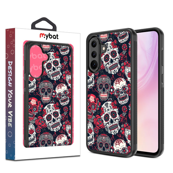 MyBat Design Lab Series Case for Samsung Galaxy A36 5G - Sugar Rose Skulls - MSA365GCSLESM418-1.jpg