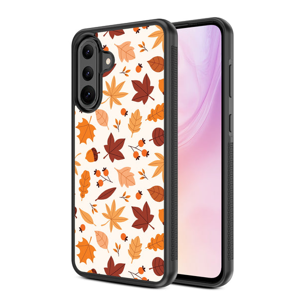 MyBat Design Lab Series Case for Samsung Galaxy A36 5G - Falling Leaves - MSA365GCSLESM424-2.jpg