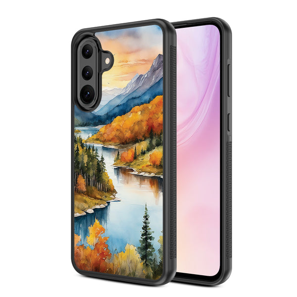 MyBat Design Lab Series Case for Samsung Galaxy A36 5G - Impressionist Foliage - MSA365GCSLESM452-2.jpg