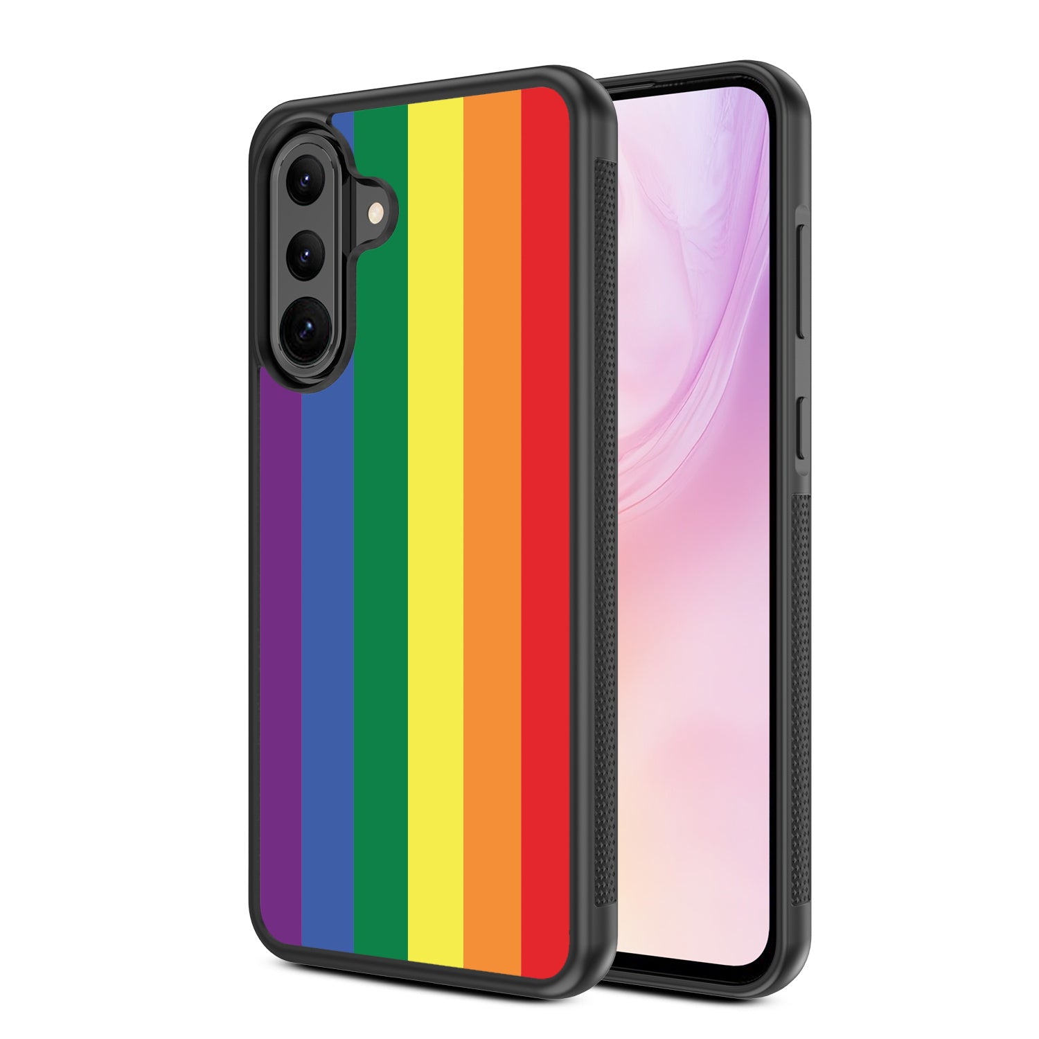 MyBat Design Lab Series Case for Samsung Galaxy A36 5G - Rainbow Stripes - MSA365GCSLESM459-2.jpg
