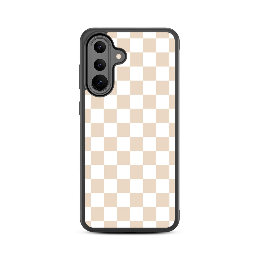 MyBat Design Lab Series Case for Samsung Galaxy A36 5G - Tan Check - MSA365GCSLESM475-3.jpg