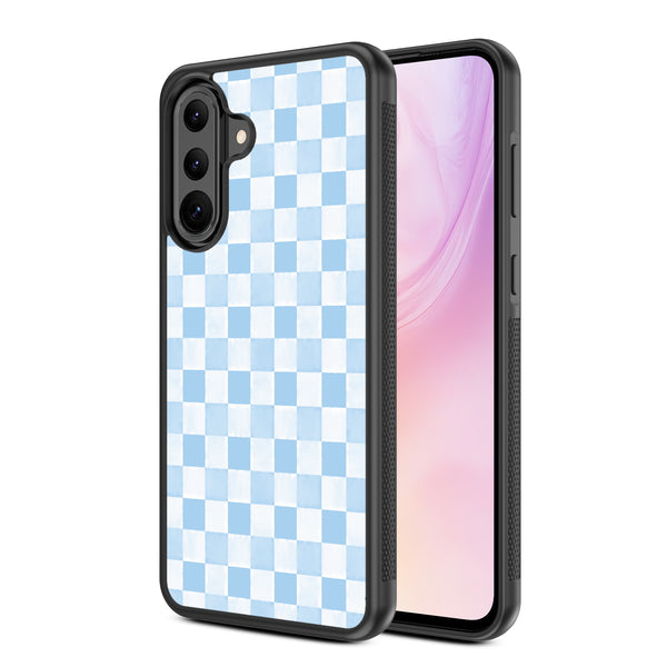 MyBat Design Lab Series Case for Samsung Galaxy A36 5G - Sky Blue Check - MSA365GCSLESM478-2.jpg
