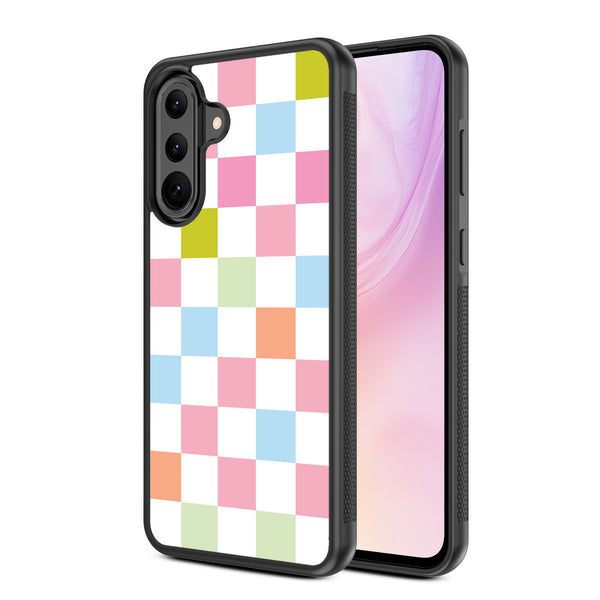 MyBat Design Lab Series Case for Samsung Galaxy A36 5G - Pastel Check - MSA365GCSLESM480-2.jpg