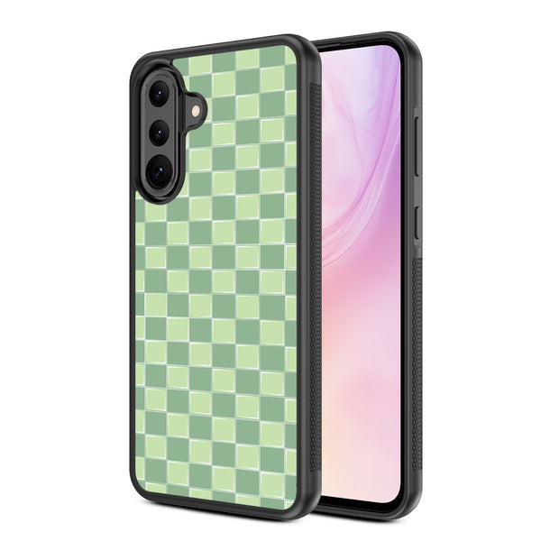 MyBat Design Lab Series Case for Samsung Galaxy A36 5G - Matcha Check - MSA365GCSLESM482-2.jpg