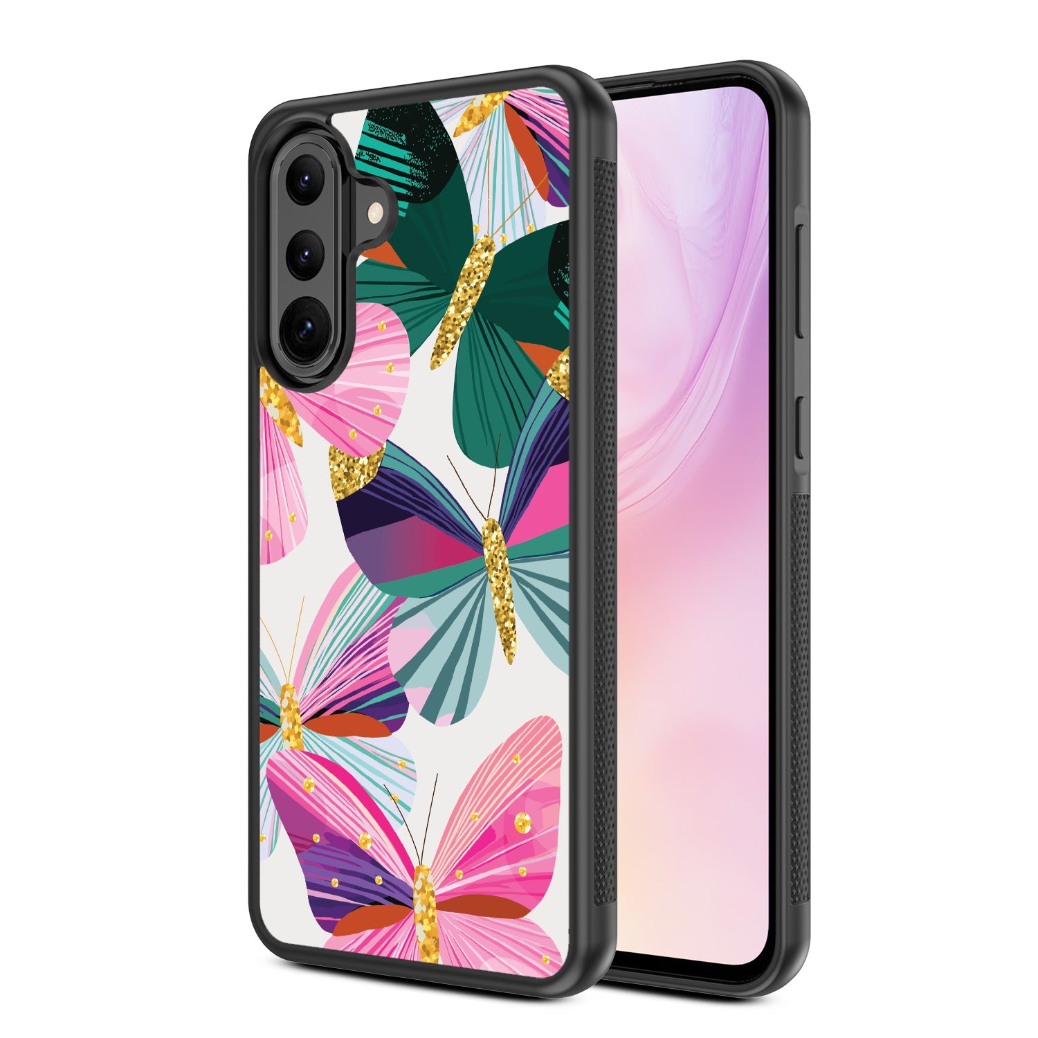 MyBat Design Lab Series Case for Samsung Galaxy A36 5G - Bright Flutter - MSA365GCSLESM489-2.jpg