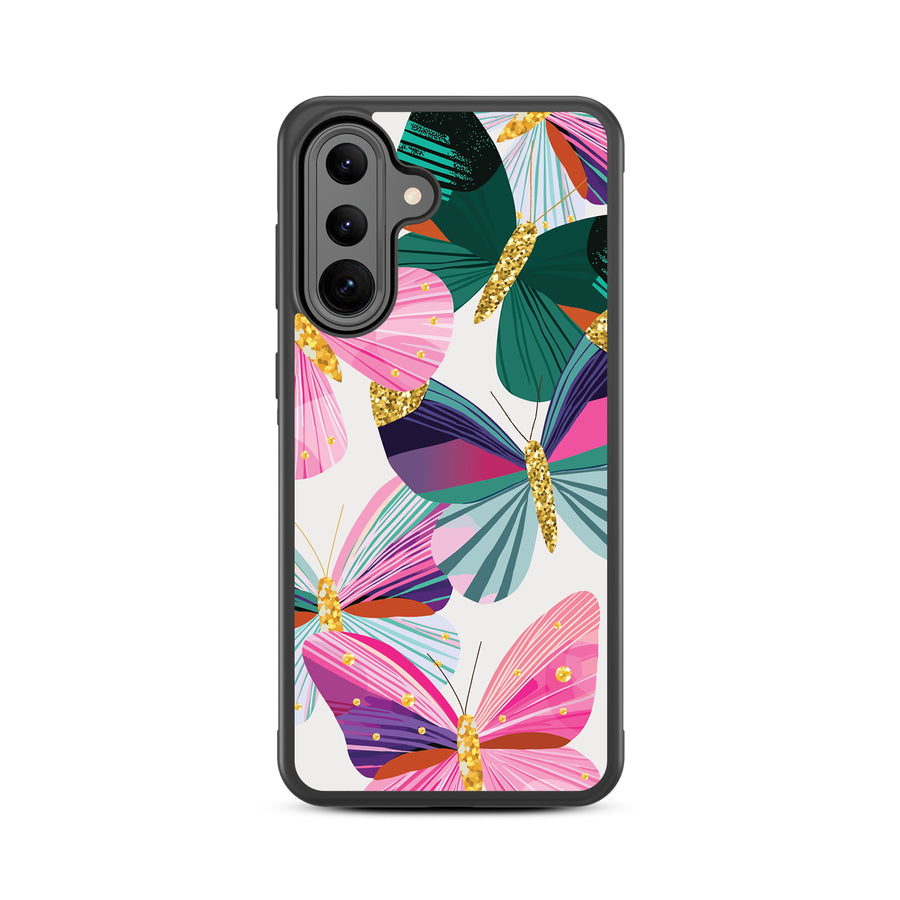 MyBat Design Lab Series Case for Samsung Galaxy A36 5G - Bright Flutter - MSA365GCSLESM489-3.jpg